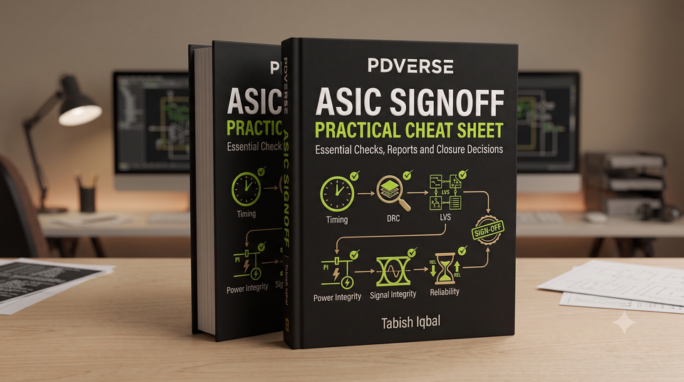Matte-black 3D technical field guide with lime details