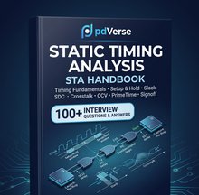Static Timing Analysis (STA) Handbook — ten chapters